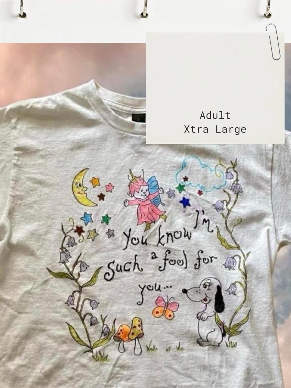 The Linger Hand drawn tee